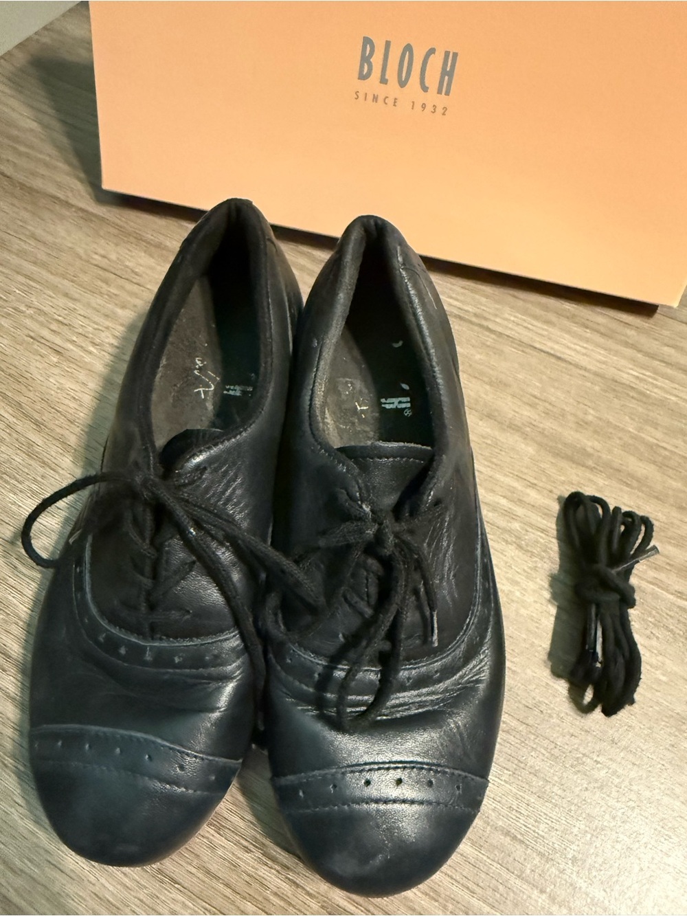 Bloch Jason Samuel’s Black Leather Tap Shoes